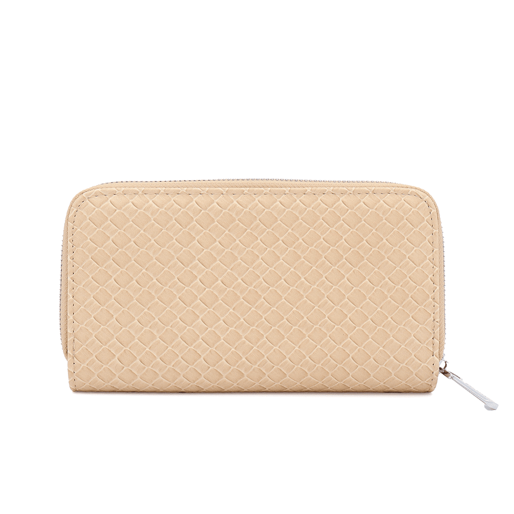 Nagy női pénztárca - világosbarna
