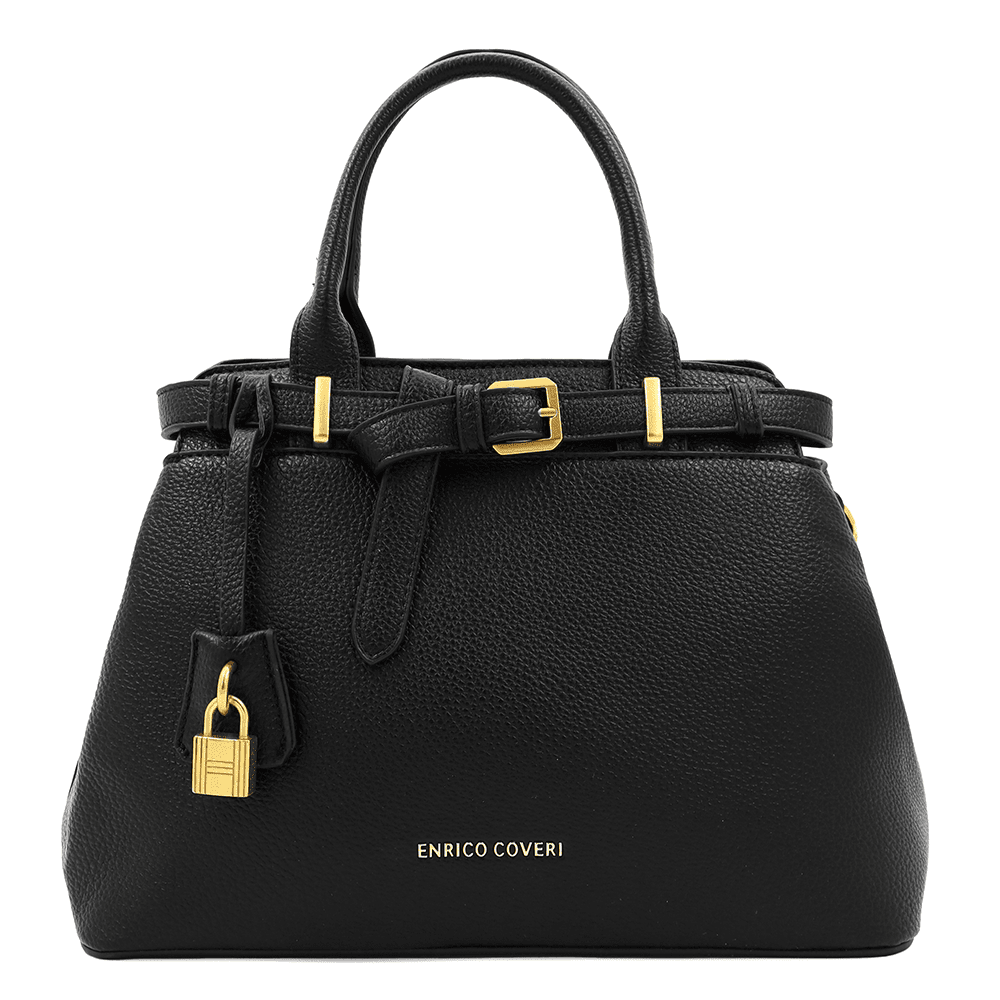 ENRICO COVERI - Nagy női táska - fekete