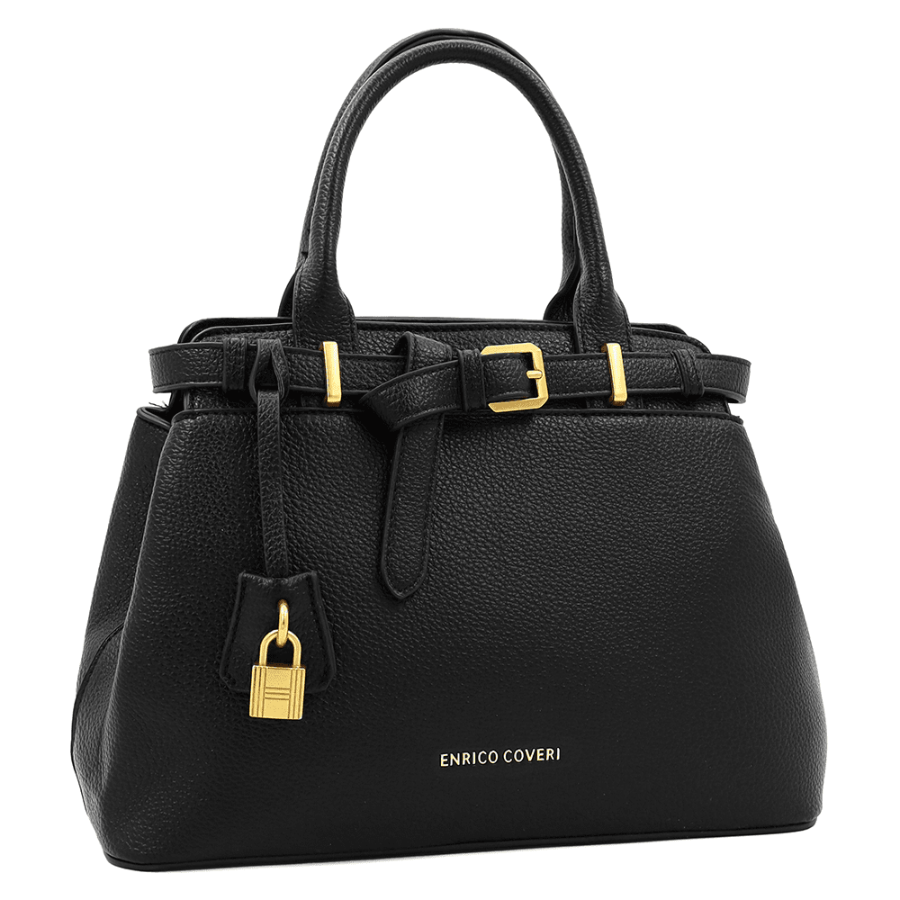 ENRICO COVERI - Nagy női táska - fekete