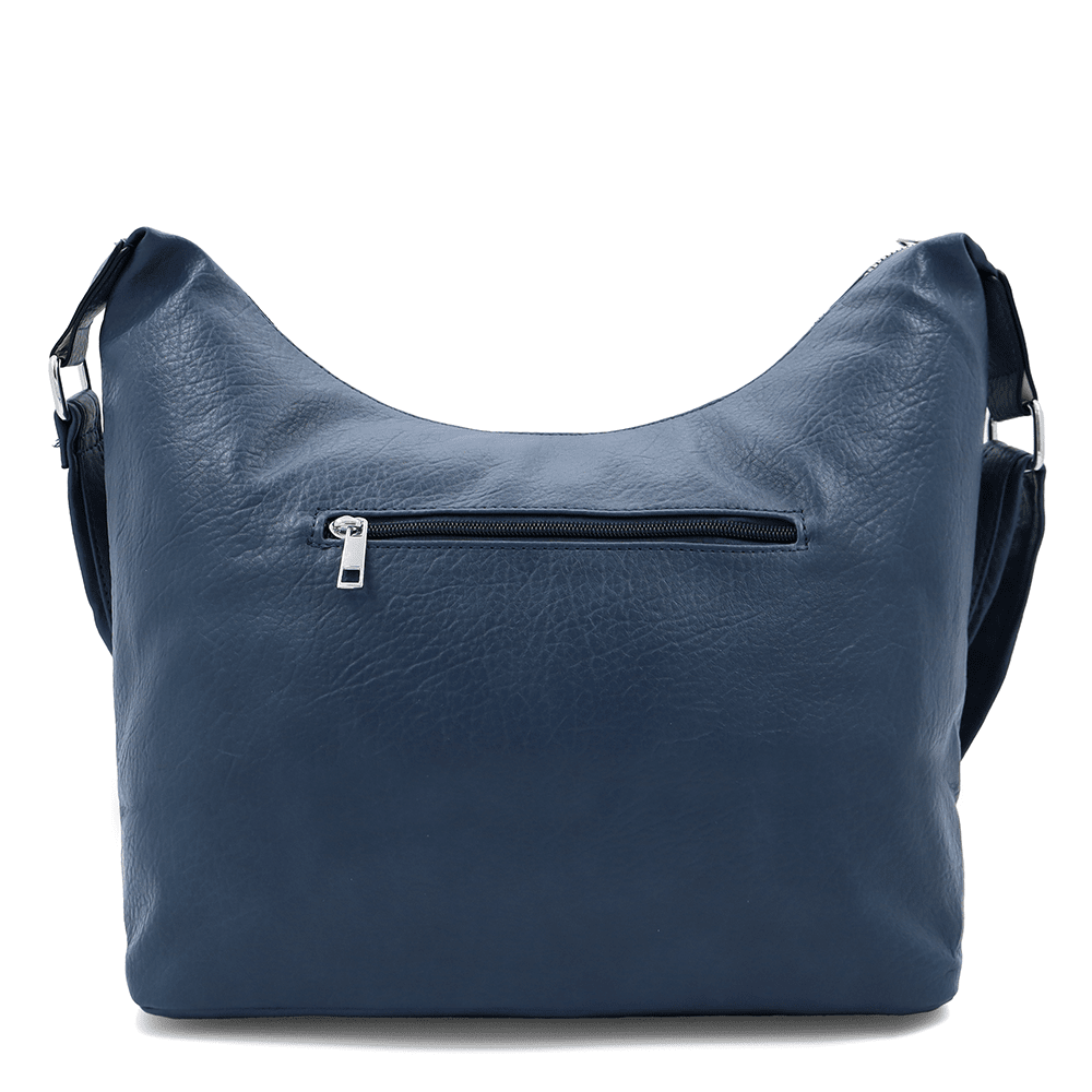 Nagy női válltáska Beana - sötétkék