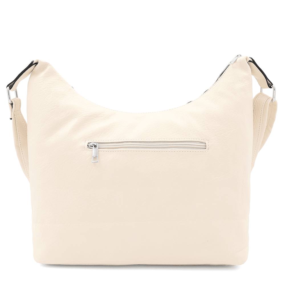 Nagy női válltáska Beana - bézs