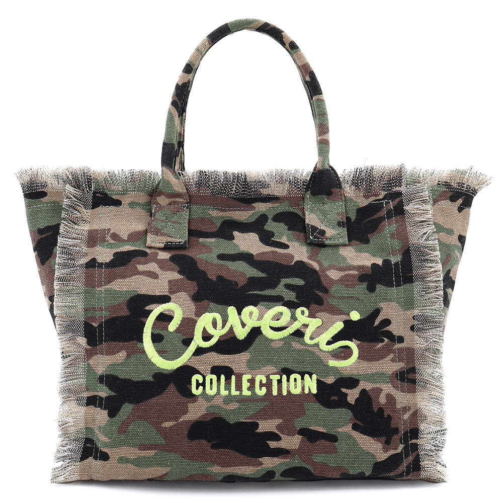 Strandtáska Kalina-nyomtatással – kamuflázs