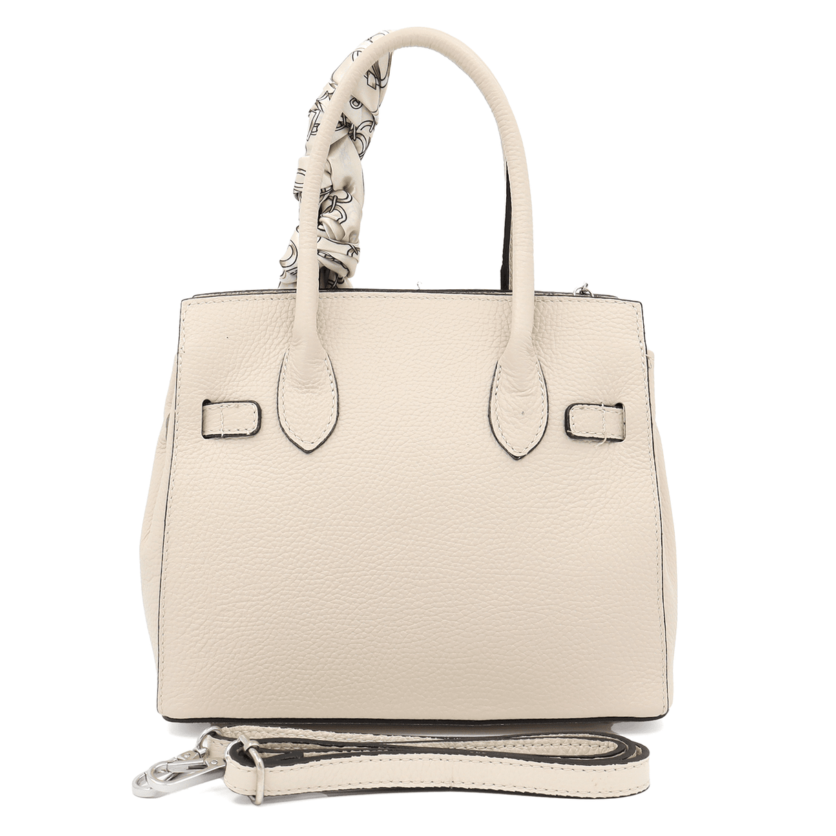 Luxus táska természetes bőrből - bézs