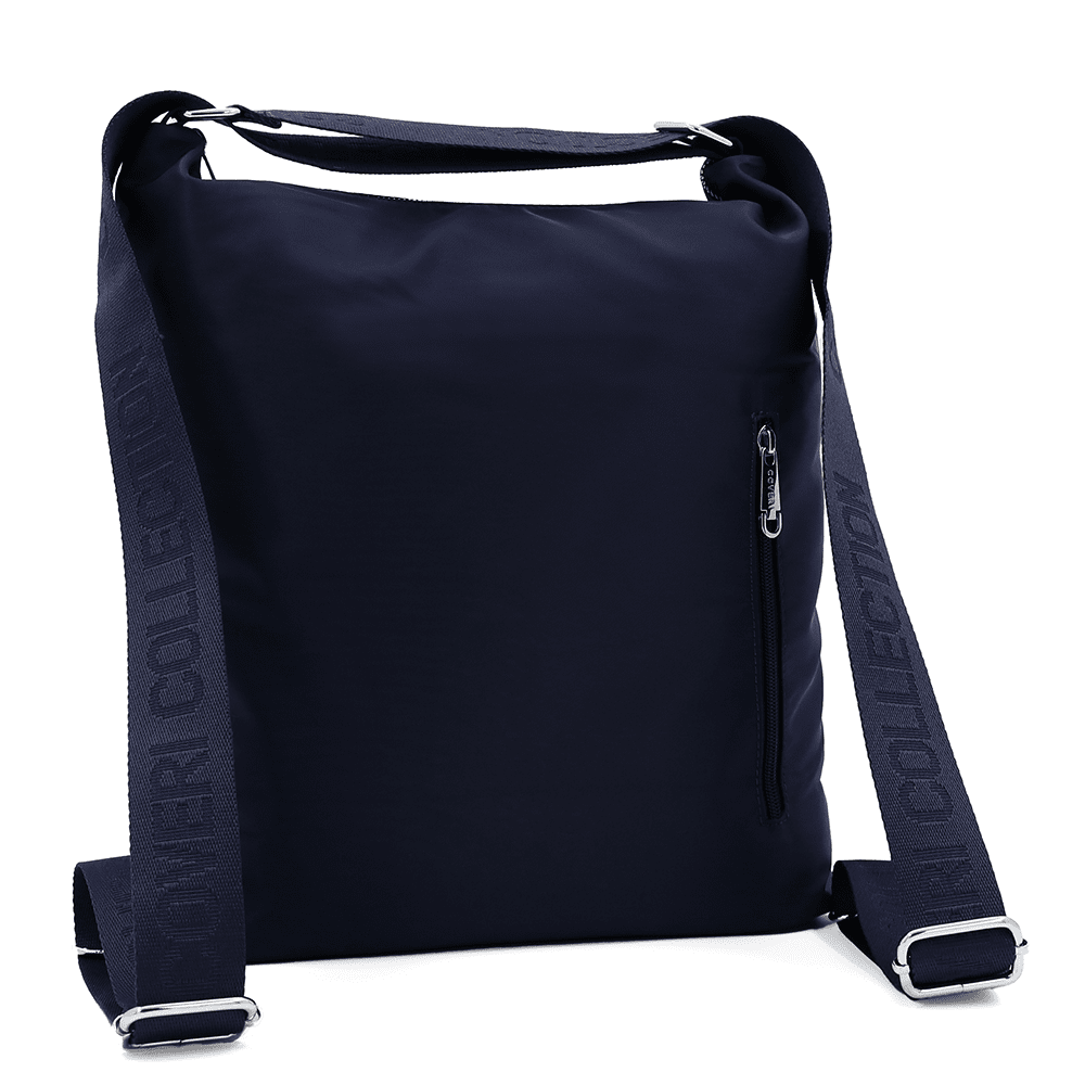 2 az 1-ben – Nagy vízálló táska és hátizsák – sötétkék