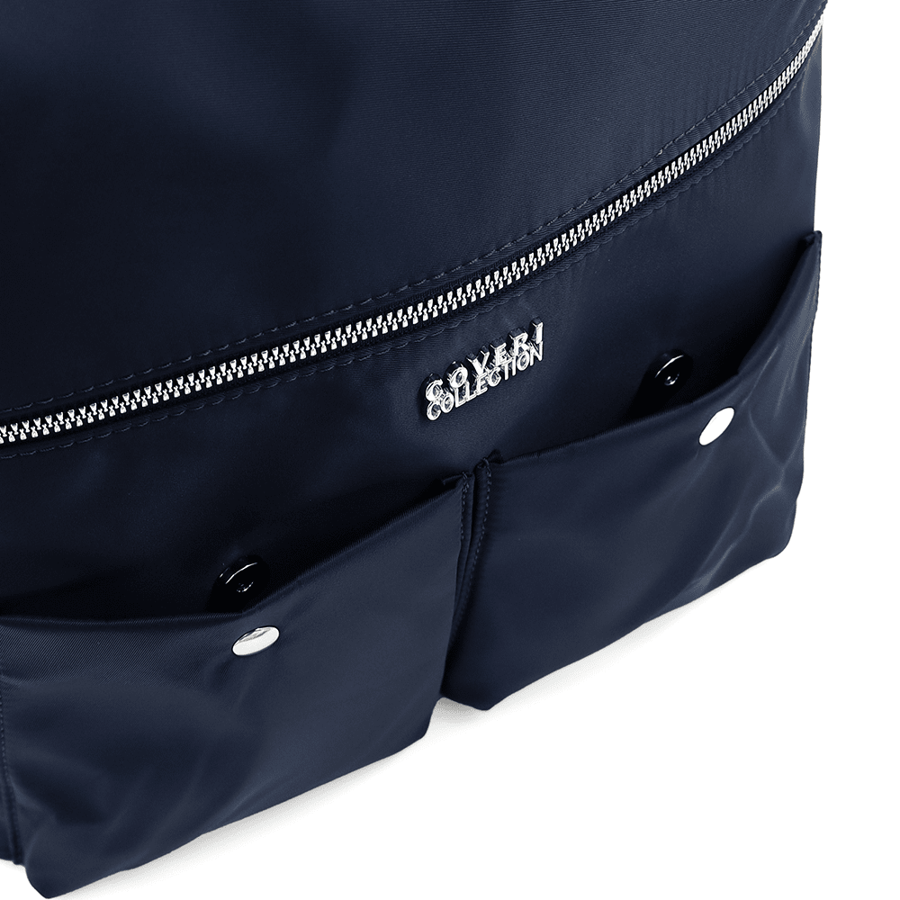 2 az 1-ben – Nagy vízálló táska és hátizsák – sötétkék