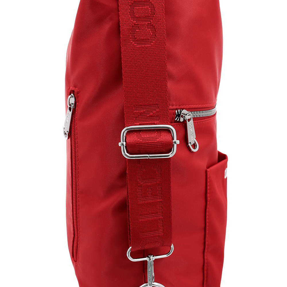 2 az 1-ben – Nagy vízálló táska és hátizsák – piros