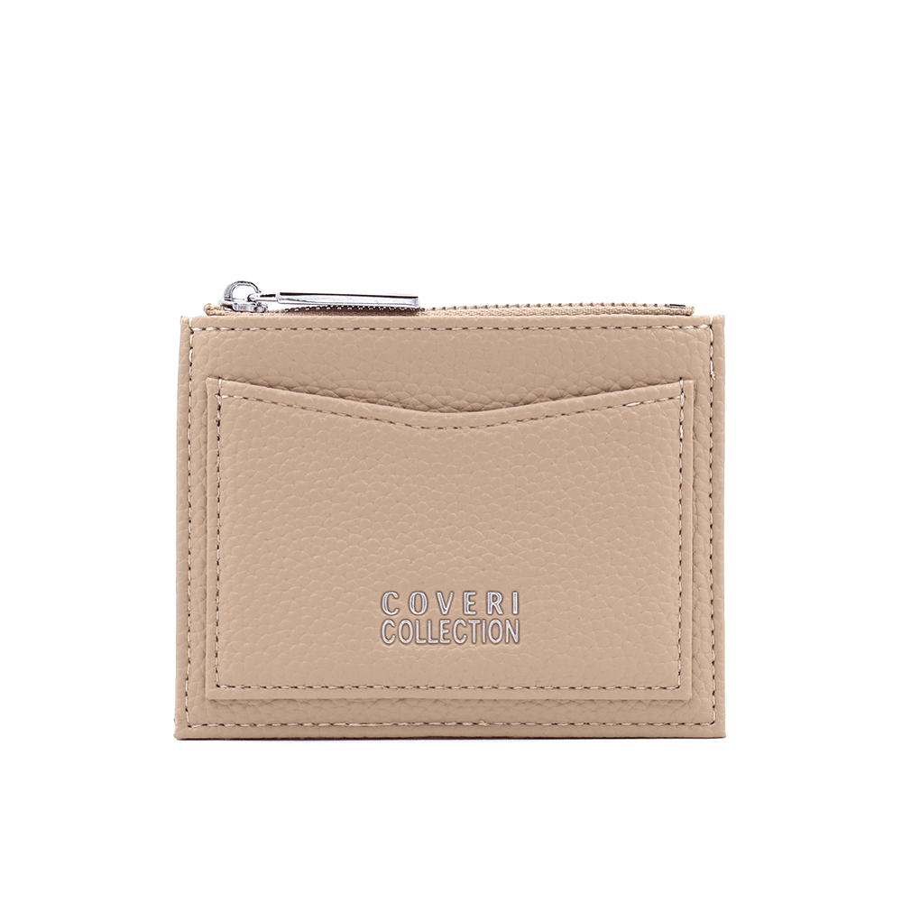 Kártyatartó - világosbarna