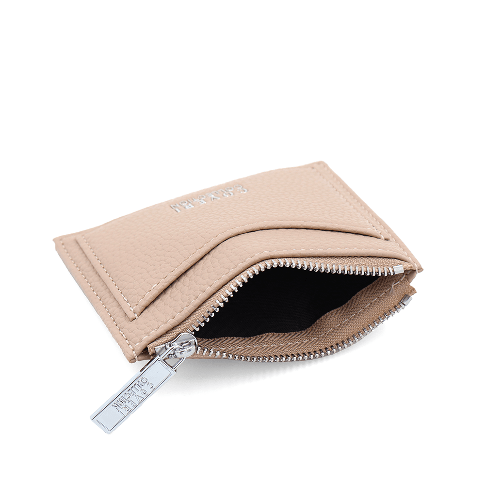 Kártyatartó - világosbarna