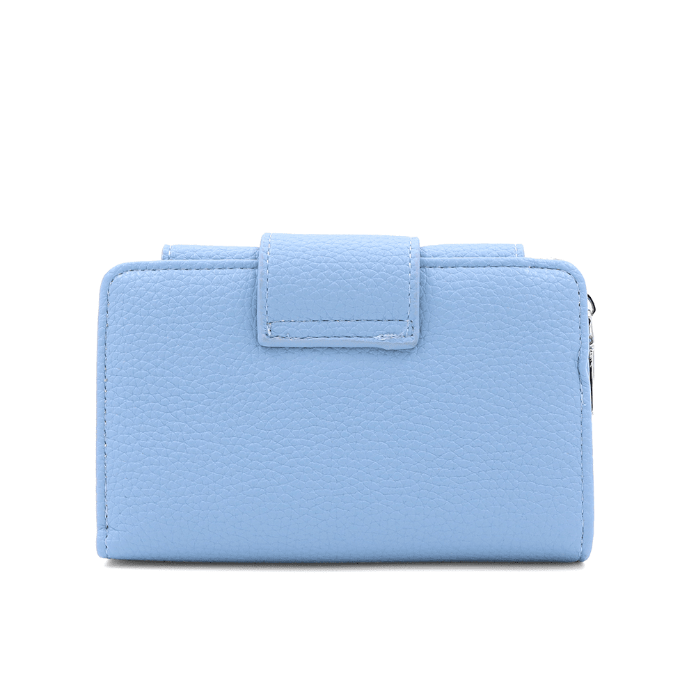 Női pénztárca sok rekesszel - világoskék