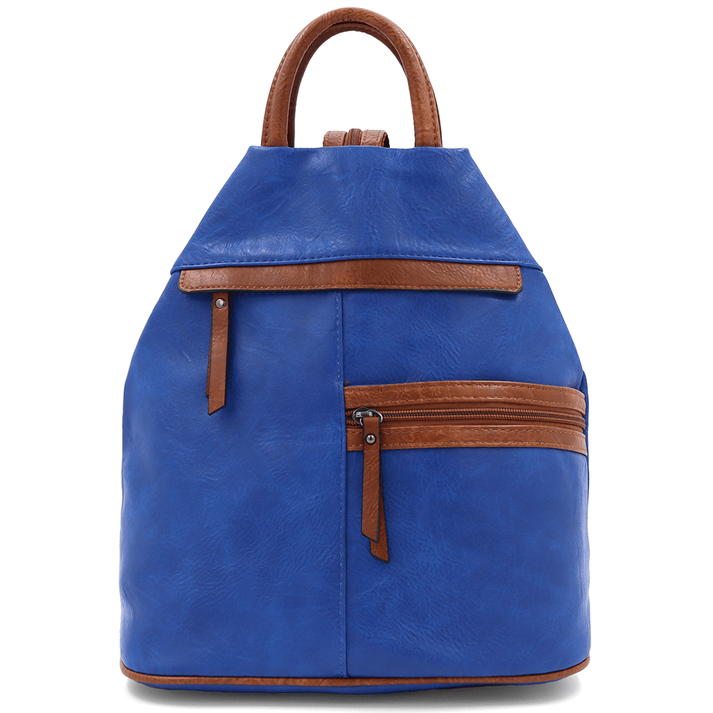 Női hátizsák titkos záródással Elina - kék