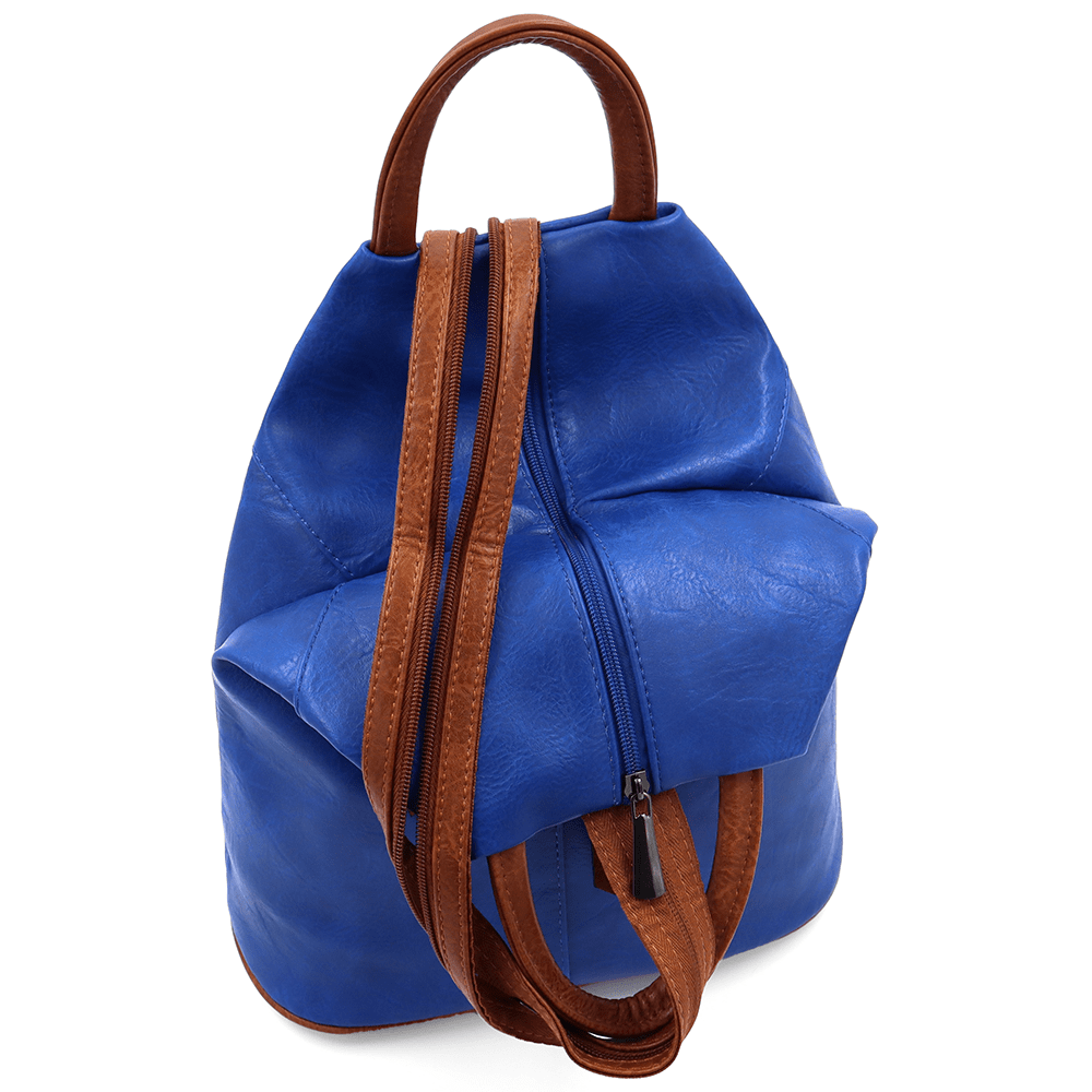 Női hátizsák titkos záródással Elina - kék