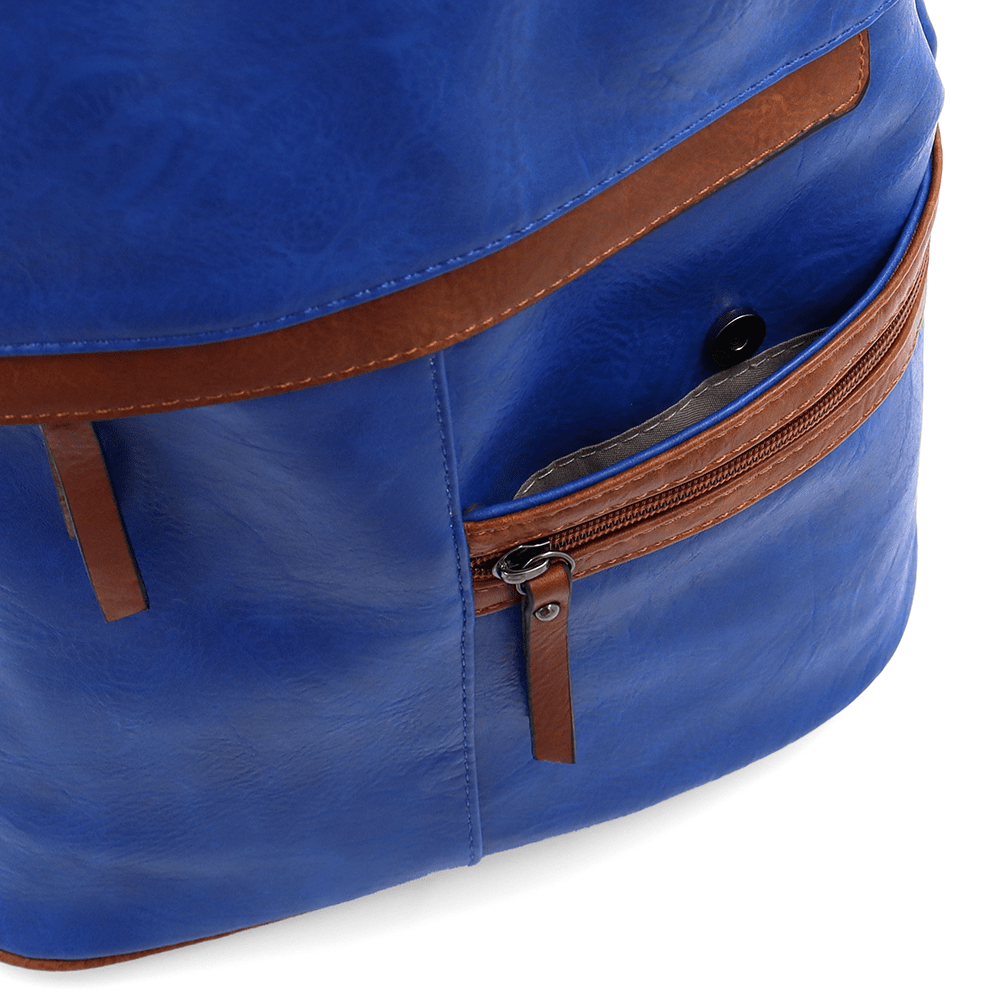 Női hátizsák titkos záródással Elina - kék