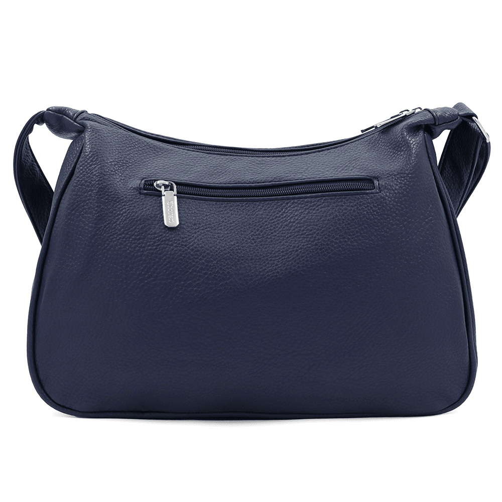 Nagy női válltáska Dalia - sötétkék