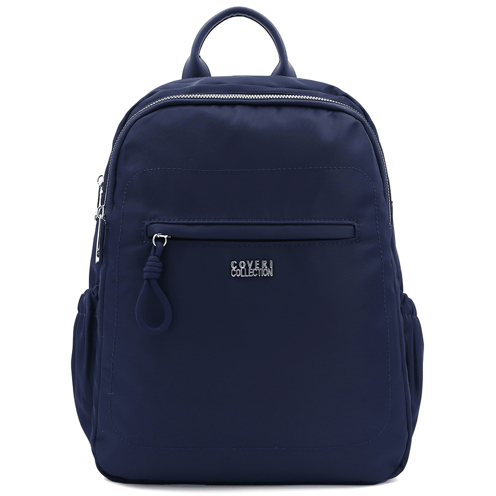 Női hátizsák szövetből - sötétkék