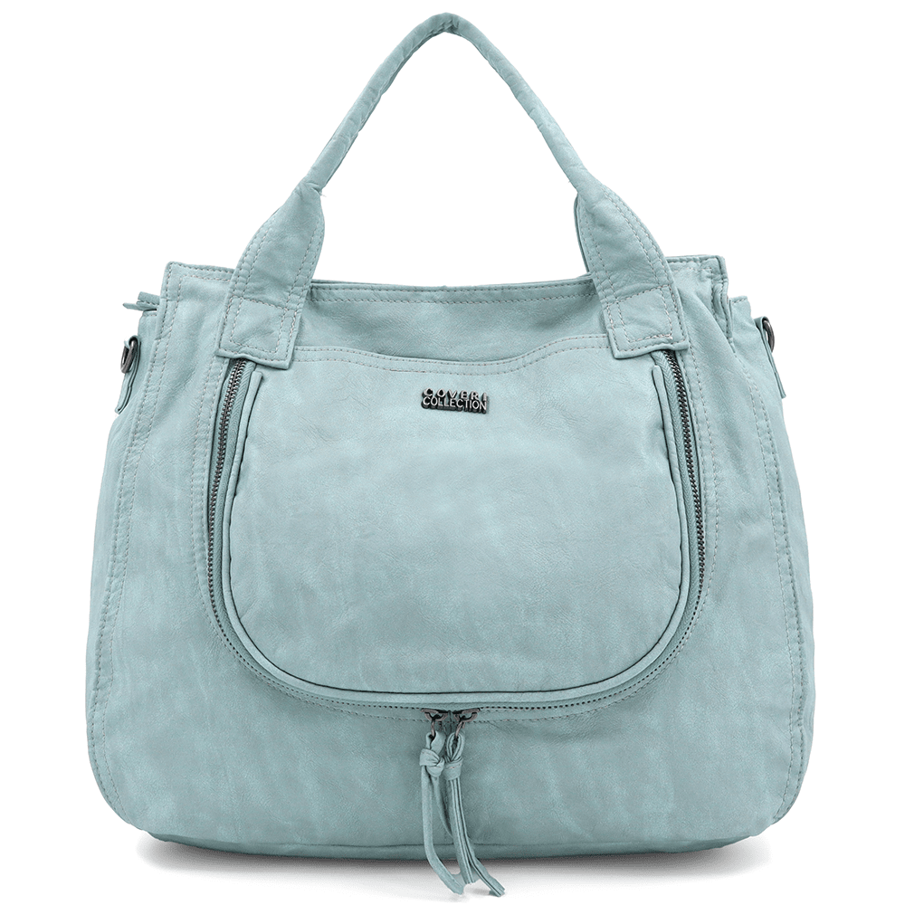 Joana nagy női táska - mentazöld