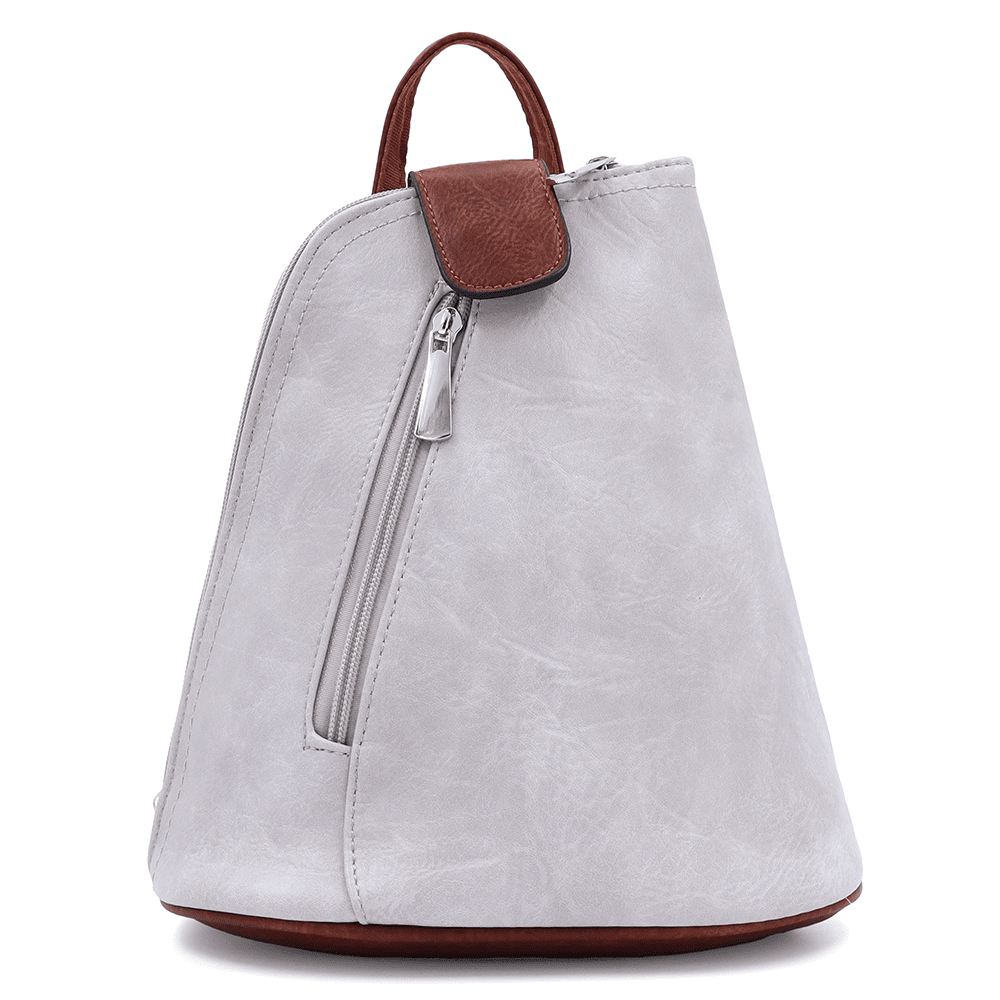 2 az 1-ben - Női hátizsák és táska Violeta - szürke