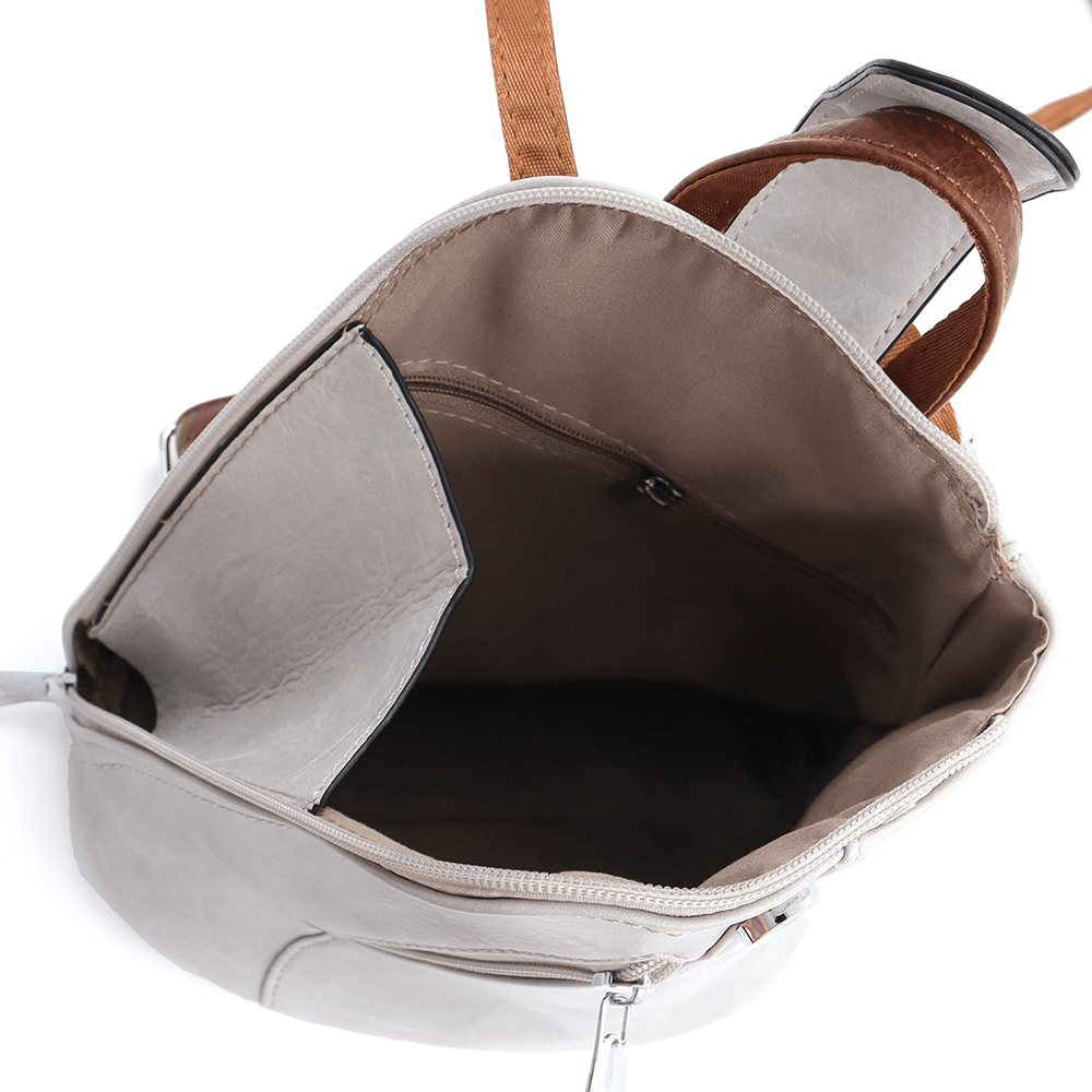 2 az 1-ben - Női hátizsák és táska Violeta - szürke