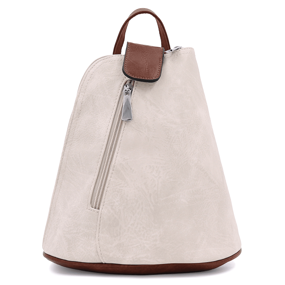 2 az 1-ben - Női hátizsák és táska Violeta - bézs