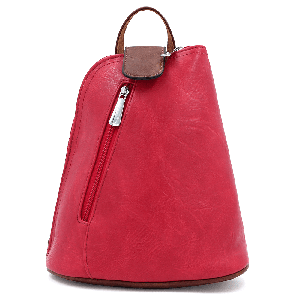 2 az 1-ben - Női hátizsák és táska Violeta - piros