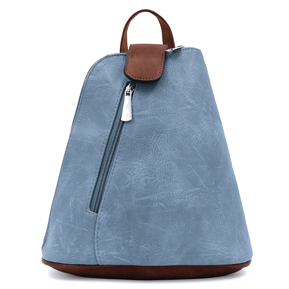 2 az 1-ben - Női hátizsák és táska Violeta - kék