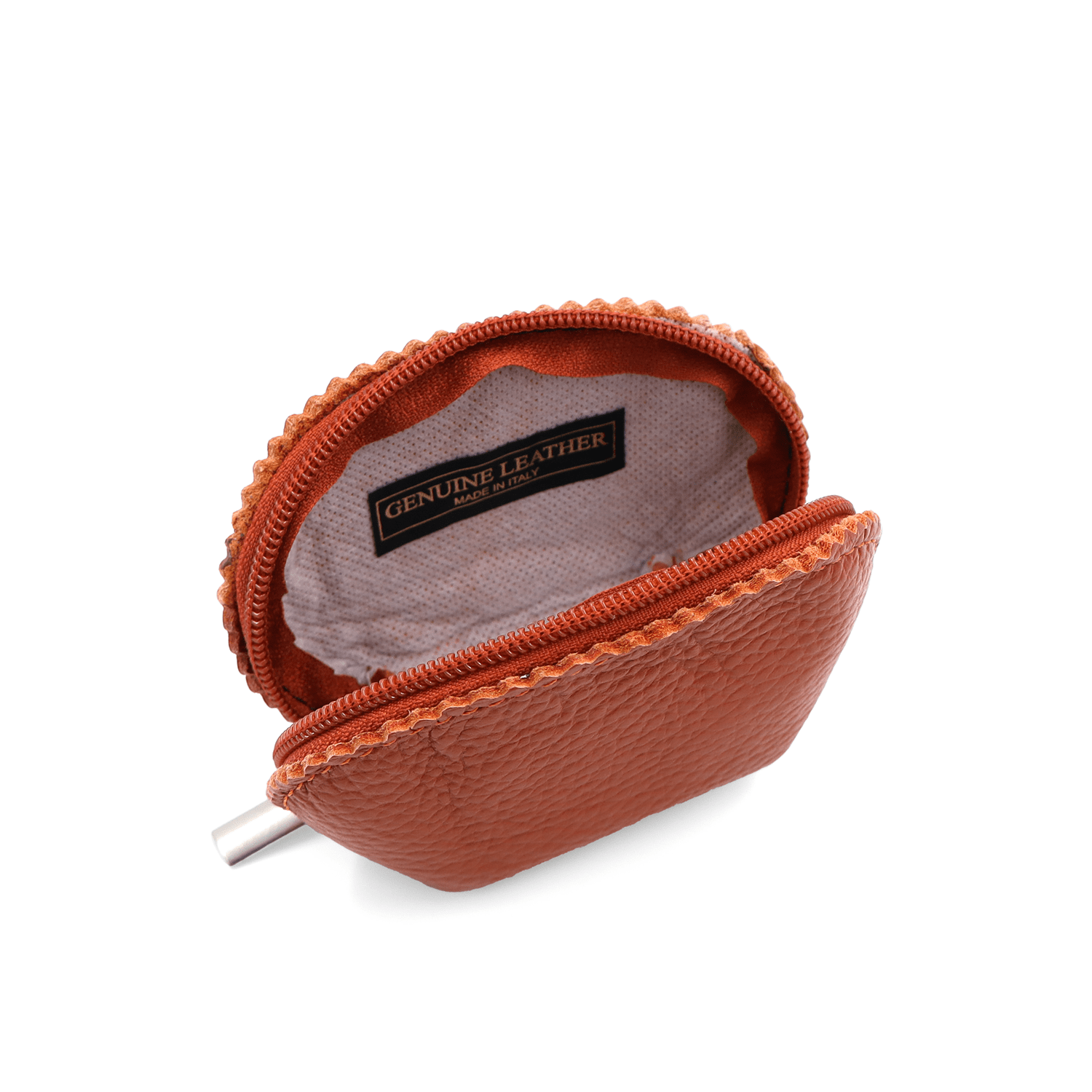 Bőr pénztárca - narancssárga