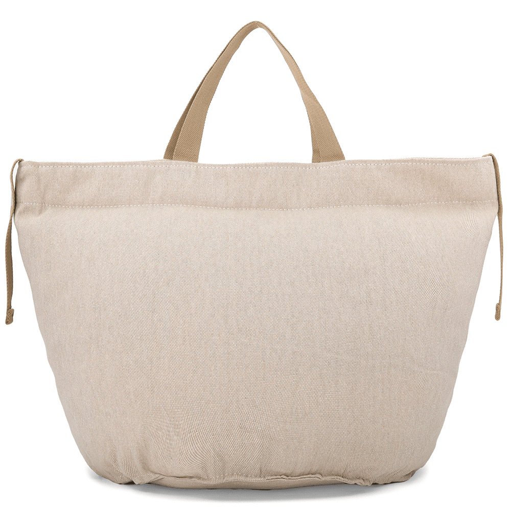 Nagy strandtáska Simona nyomtatással - bézs