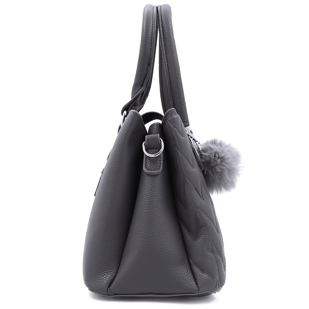 Női táska 3 rekesszel Love - szürke