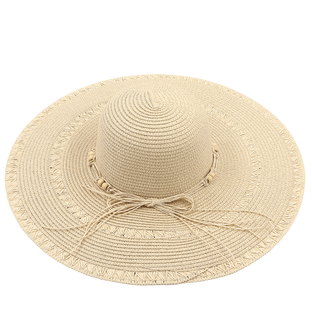 Női szalmakalap - bézs