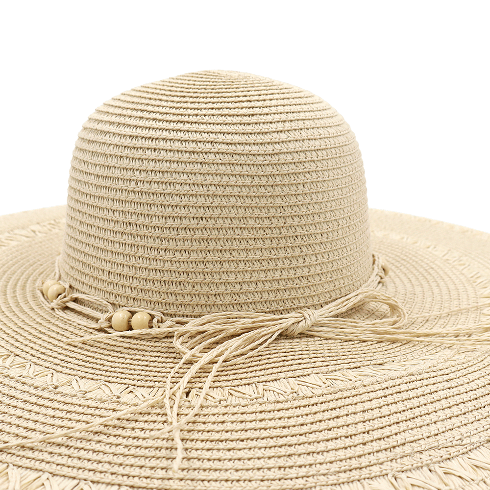 Női szalmakalap - bézs