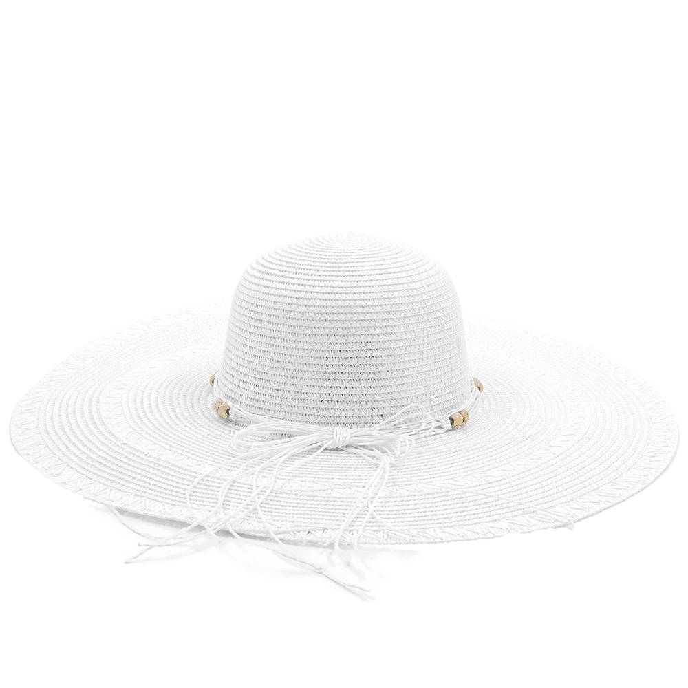 Női szalmakalap - fehér