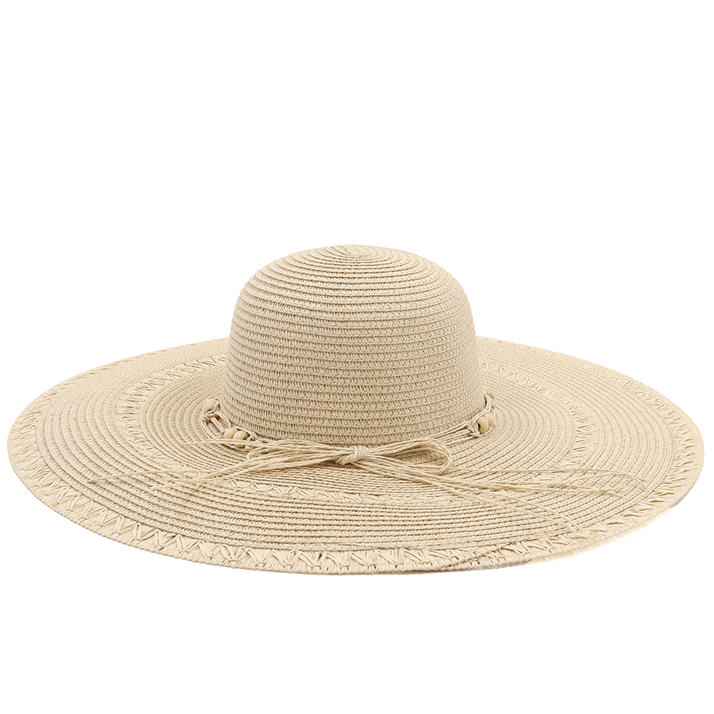 Női szalmakalap - bézs