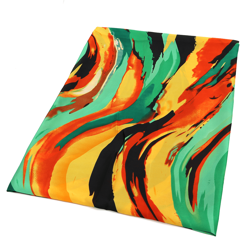 Női sál nyomtatott mintával - trópus