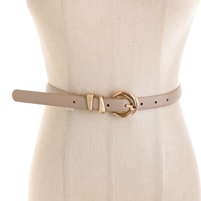 Női öv - világosbarna