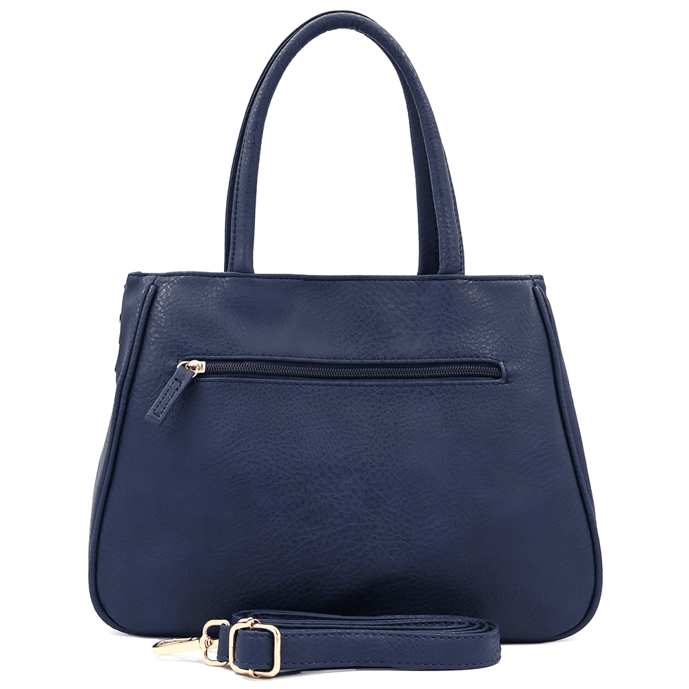 Női táska sok zsebbel Sonya - sötétkék