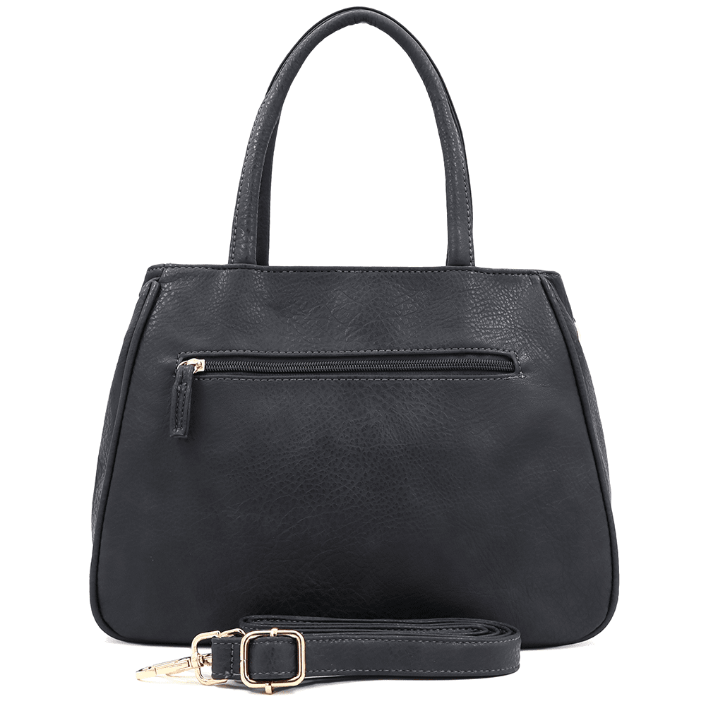 Női táska sok zsebbel Sonya - sötét szürke