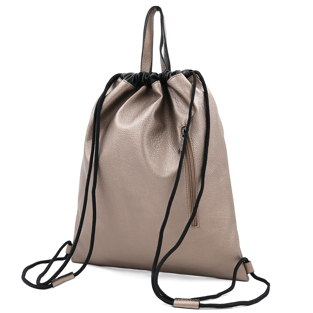 Ökológiai bőr táska - arany