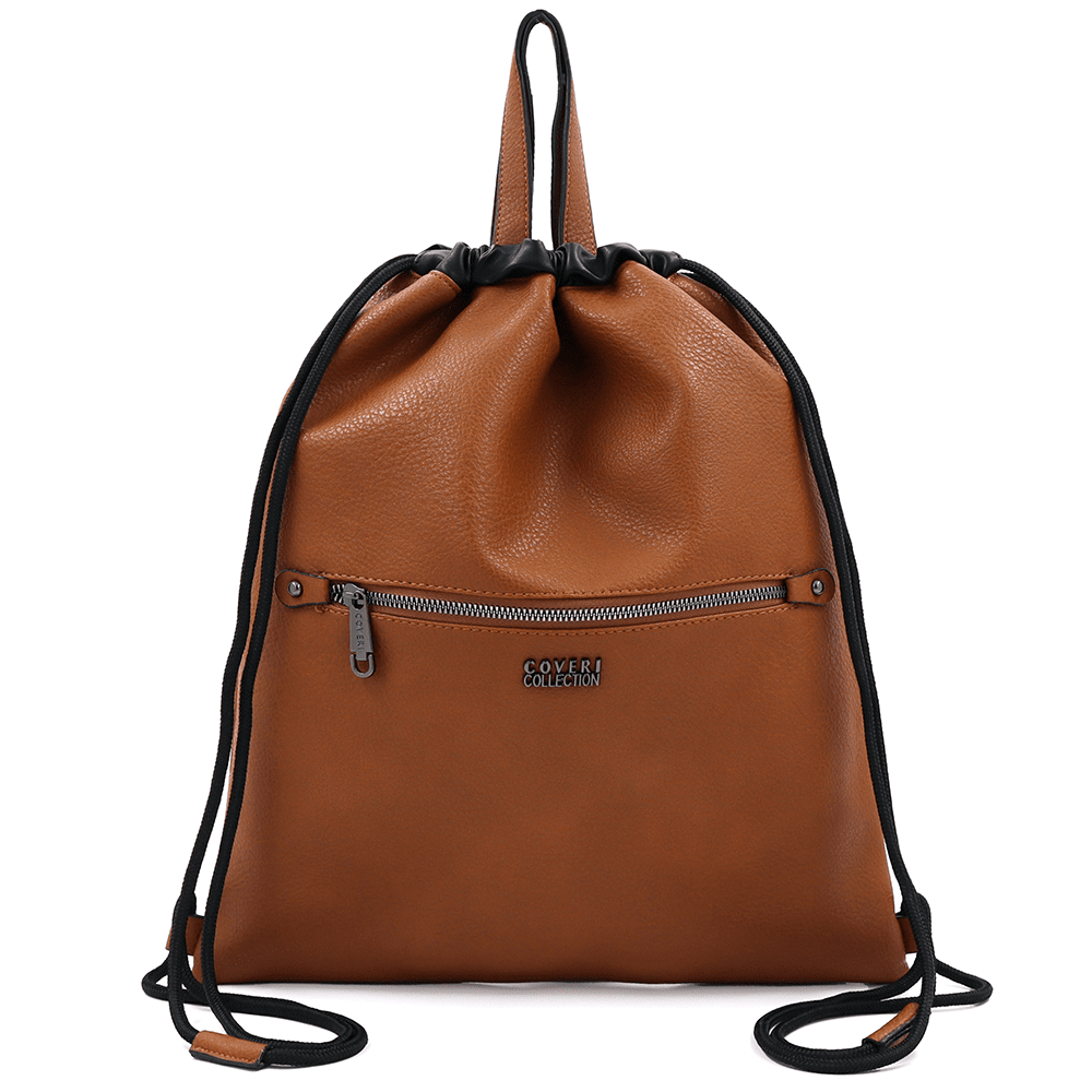 Öko bőr táska - cserépbarna