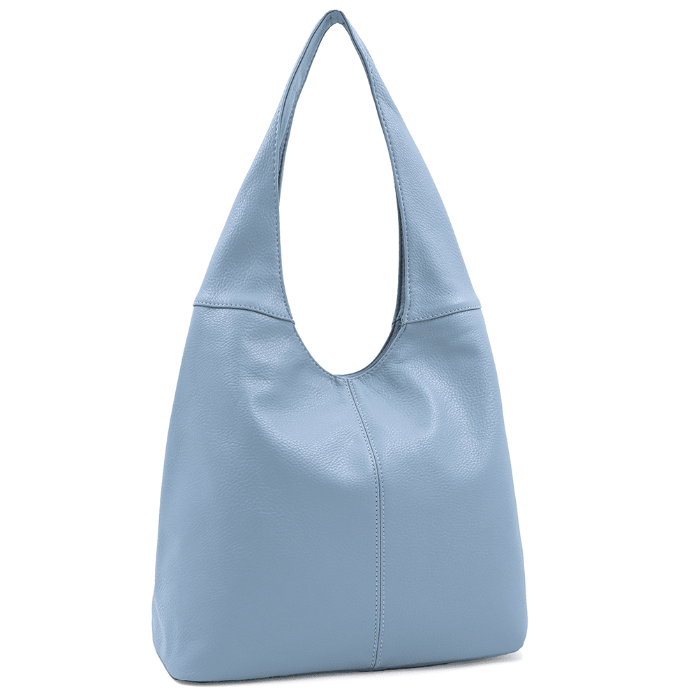 Nagy női táska típusú táska - világoskék