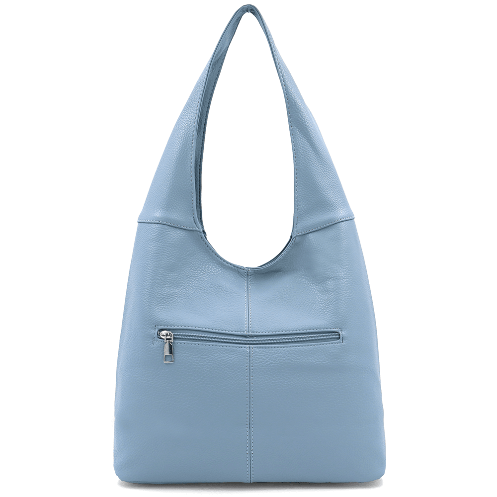 Nagy női táska típusú táska - világoskék
