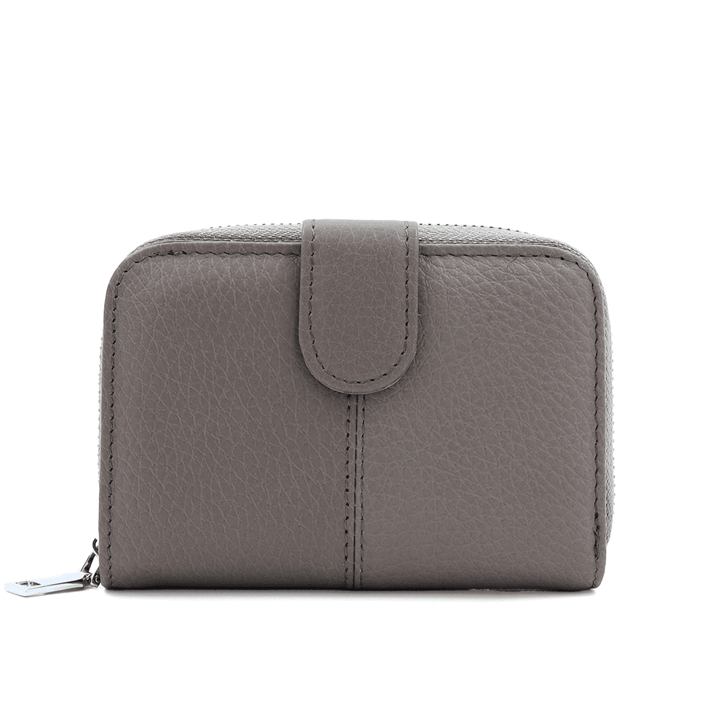 Női kompakt pénztárca - szürke