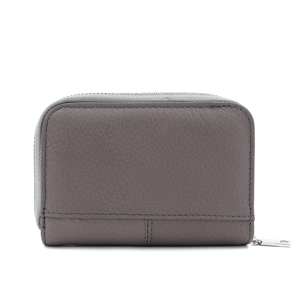 Női kompakt pénztárca - szürke