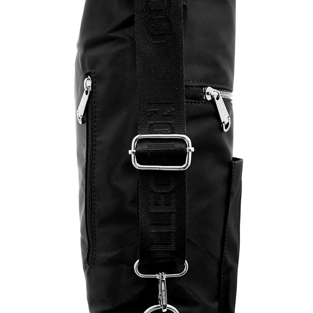 2 az 1-ben - Nagy vízálló táska és hátizsák - fekete