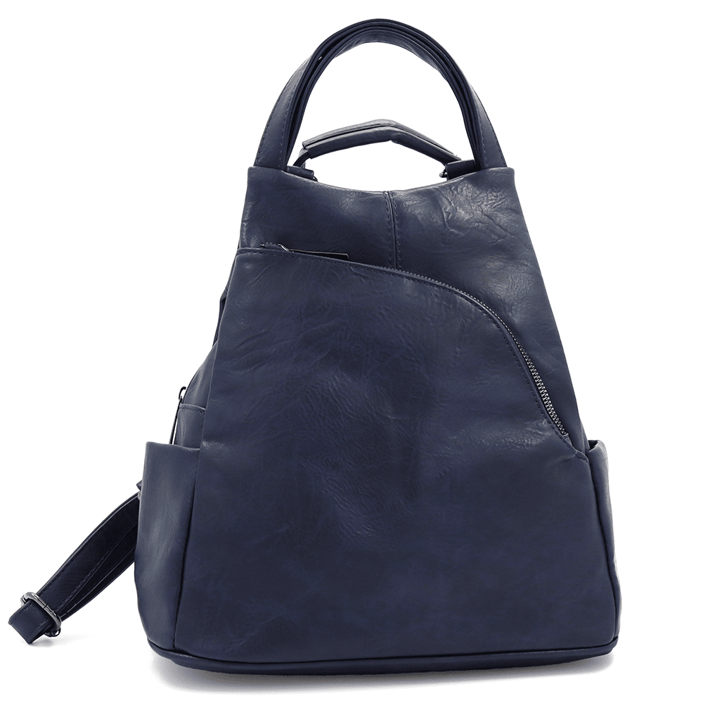 2 az 1-ben - Női hátizsák és táska Kristina - sötétkék