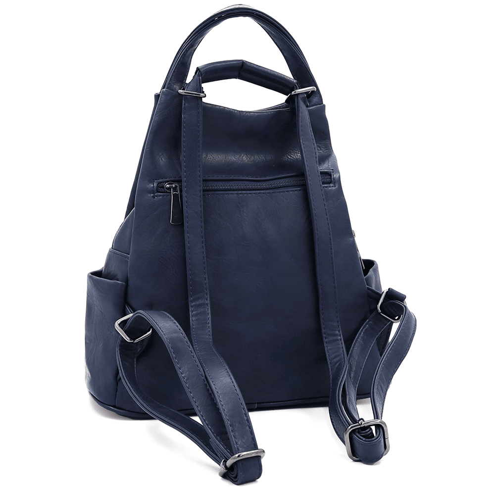 2 az 1-ben - Női hátizsák és táska Kristina - sötétkék