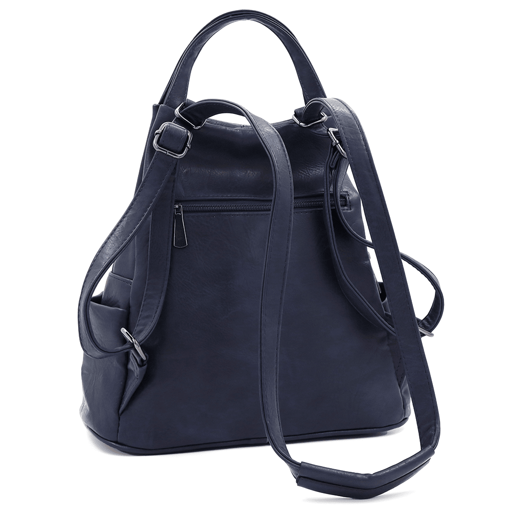 2 az 1-ben - Női hátizsák és táska Kristina - sötétkék