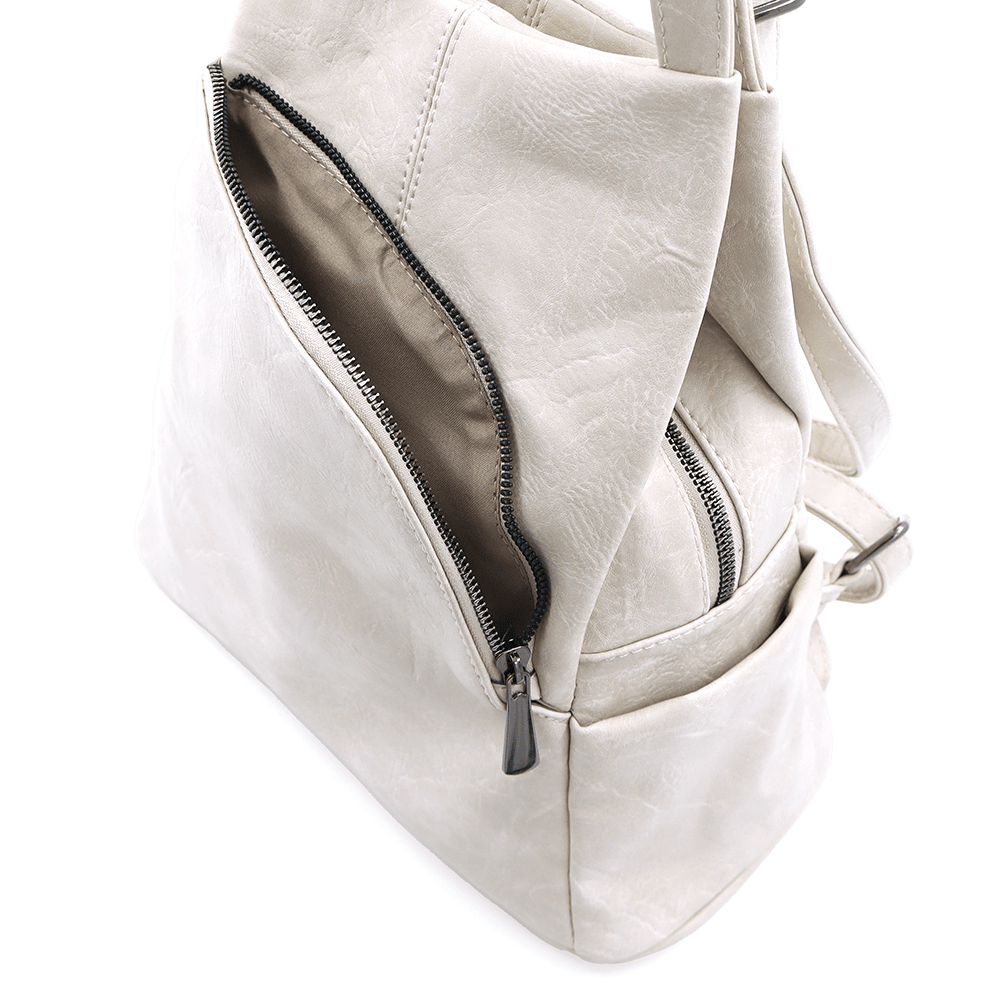 2 az 1-ben - Női hátizsák és táska Kristina - bézs