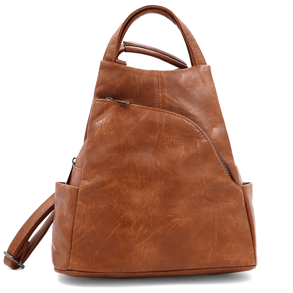 2 az 1-ben - Női hátizsák és táska Kristina - cserépkék