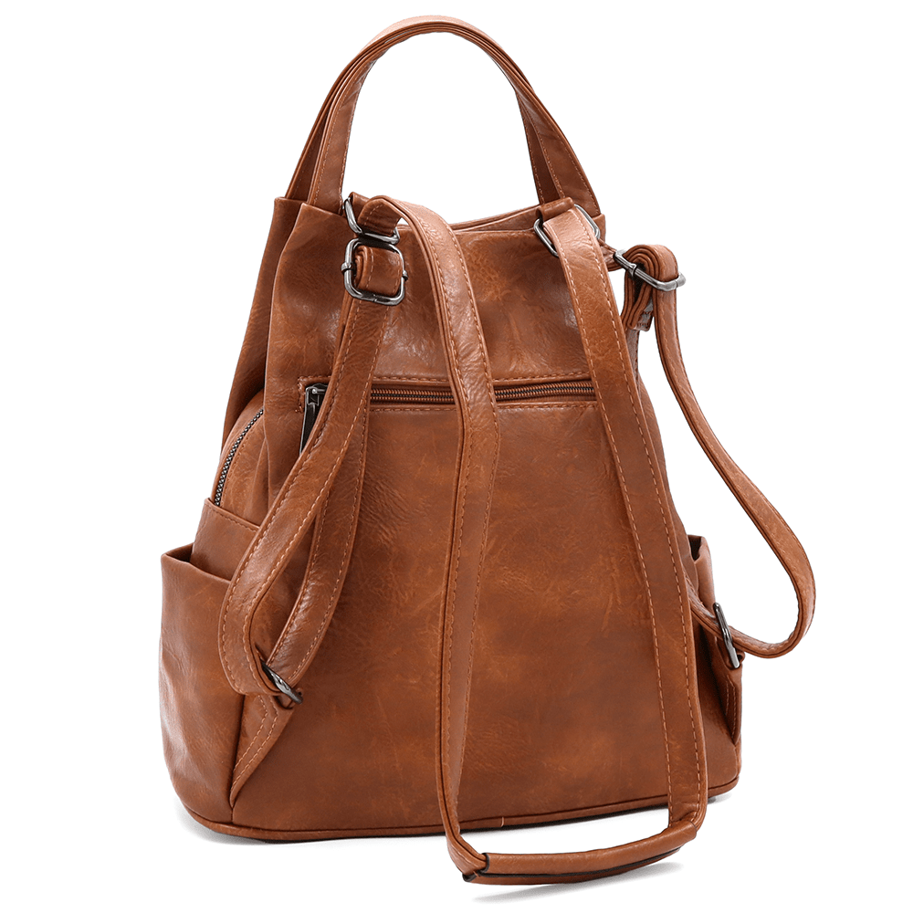 2 az 1-ben - Női hátizsák és táska Kristina - cserépkék