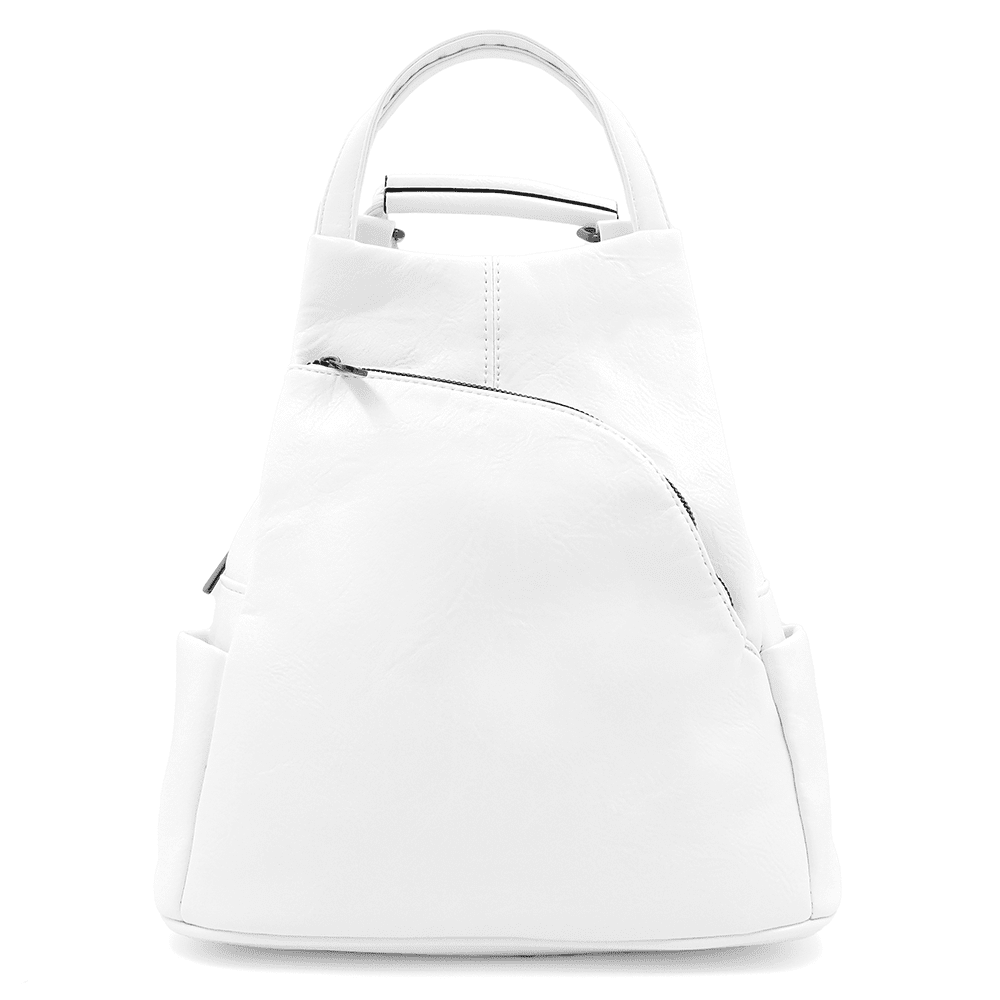 2 az 1-ben - Női hátizsák és táska Kristina - fehér