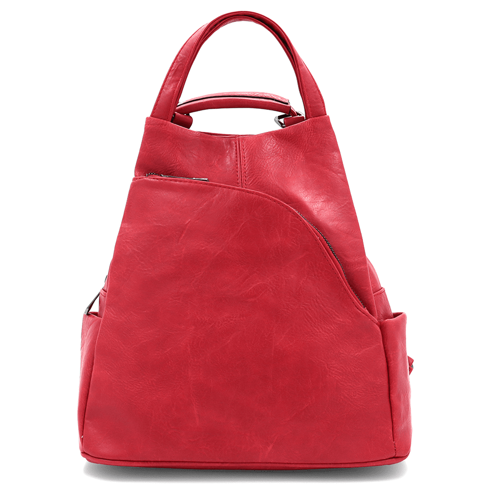 2 az 1-ben - Női hátizsák és táska Kristina - piros